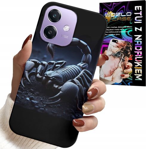 ETUI DO OPPO A60 5G - SKORPION, SKORPIONY + FOLIA HYDROŻELOWA na Arena.pl