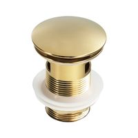 KOREK KLIK KLAK Z PRZELEWEM GRZYB KOLOR ZŁOTY