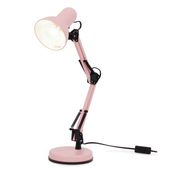 Lampka biurkowa Cosmo K-MT-COSMO RÓŻOWY Kaja pastelowa metalowa różowa