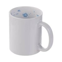 Kubek 330 ml z wewnętrzną miarką do sublimacji - rybki