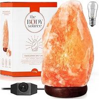 Lampa Solna Himalajska 5-7kg Lampka Nocna Jonizator z Soli Na Biurko Natura