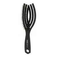 Fox Flex Brush Nylon&Boar Szczotka do włosów z włosiem dzika Black Mat