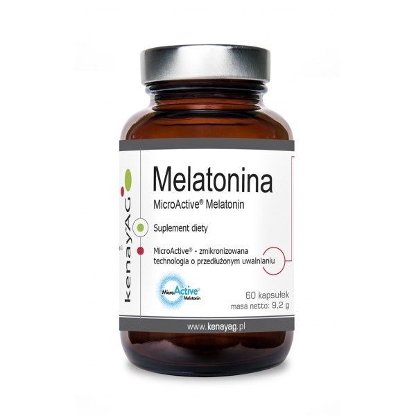 KENAY Melatonina MicroActive (60 kaps.) zdjęcie 1