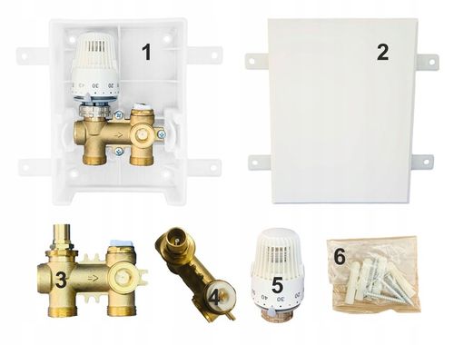 X-HOME OGRANICZNIK RTL 3/4 ZAWÓR do PODŁOGÓWKI PODTYNKOWY GŁOWICA RTL na Arena.pl