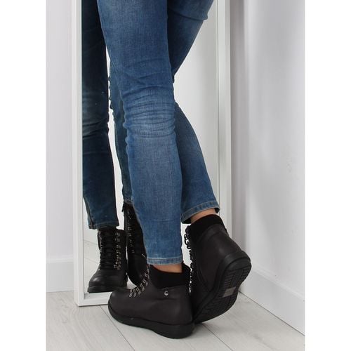 Botki traperki czarne 3971 black r.41 na Arena.pl