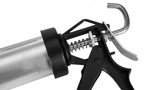 PISTOLET WYCISKACZ do SILIKONU Uszczelniaczy Mas 600ml WYTRZYMAŁY na Arena.pl