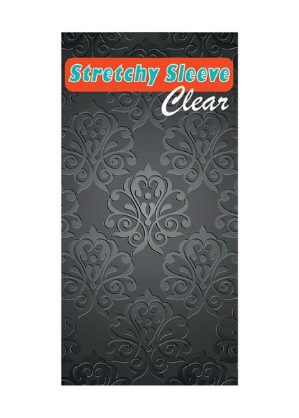 Stymulator-Stretchy Sleeve Clear zdjęcie 2