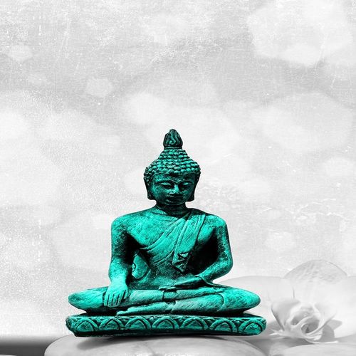 Deco Panel, Budda na kamieniach zen 60x40 na Arena.pl