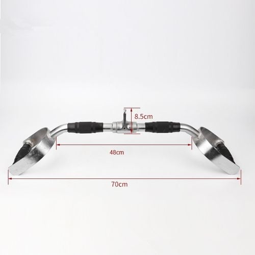 DRĄŻEK UCHWYT DO WYCIĄGU NA PLECY 70cm LAT BAR MŁOTKOWY DO ATLASU SZEROKI na Arena.pl