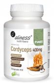 Aliness GRZYB CORDYCEPS KORDYCEPS MACZUŻNIK 400 mg ENERGIA TESTOSTERON