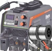 Spawarka INWERTEROWA INWERTOROWA MIG FLUX MMA TIG migomat 2x DRUT