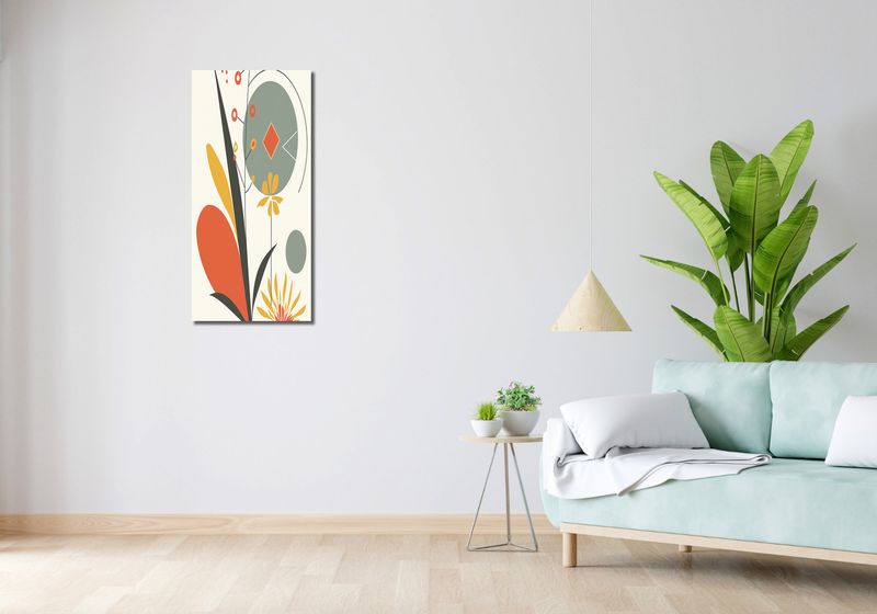 Obraz 40x90cm Akwarelowe Przebudzenie zdjęcie 2