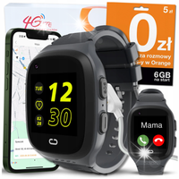 SMARTWATCH DLA DZIECI ZEGAREK TELEFON LOKALIZATOR GPS WIDEOROZMOWY APARAT
