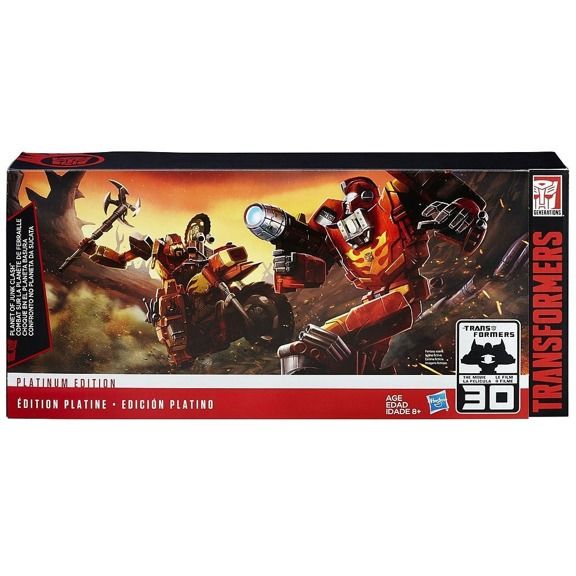 TRANSFORMERS PLATYNOWA EDYCJA 3FIGURKI B5883 zdjęcie 3