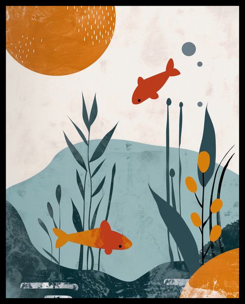 Plakat 40x50cm Podwodny Świat zdjęcie 2
