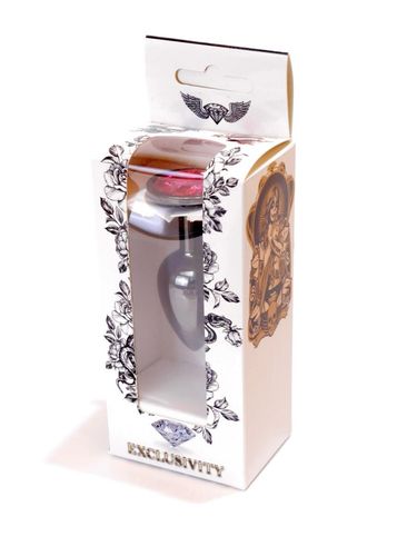 Plug-Jewellery Dark Silver PLUG- Pink na Arena.pl