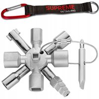 UNIWERSALNY KLUCZ DO ODPOWIETRZANIA GRZEJNIKÓW KALORYFERÓW SKRZYNEK