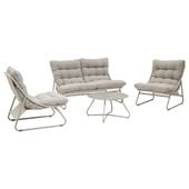 Meble ogrodowe zestaw sofa 2fotele stolik ogrodowy