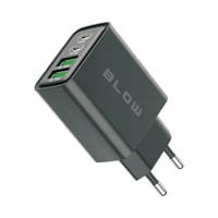 SZYBKA ŁADOWARKA SIECIOWA GNIAZDO 2x USB 2x USB-C QC 3.0 PD 65W UNIWERSALNA