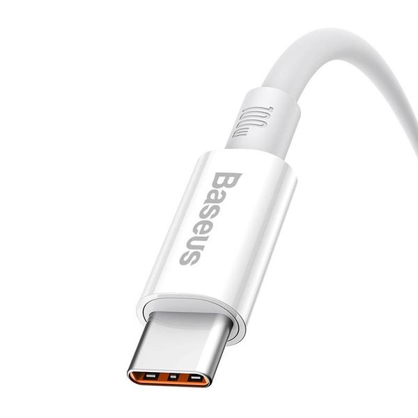 kabel usb do usb-c baseus superior 100w 2m (biały) zdjęcie 5