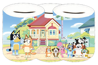 Skarbonka Ceramiczna Bluey i Przyjaciele - Blue i Bingo