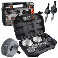 ZESTAW OTWORNIC WOLFRAMOWYCH DO GLAZURY PŁYTEK 8EL