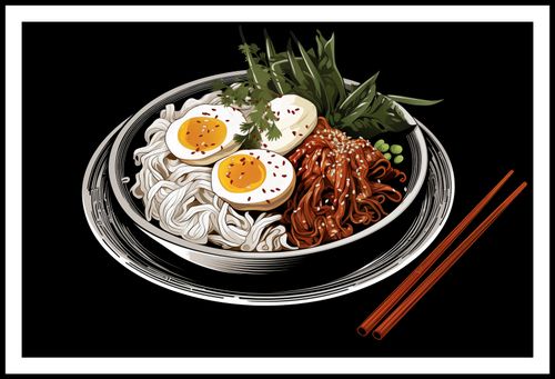 Plakat 91,5x60cm Ramen w Sztuce na Arena.pl