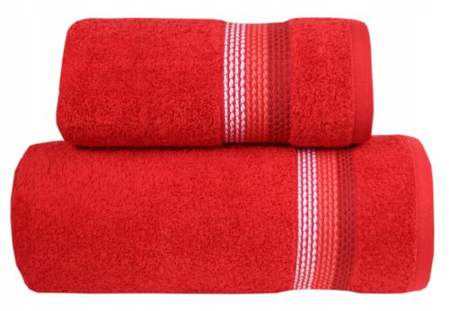 Ręcznik Ombre 50x90 czerwony Frotex Greno na Arena.pl