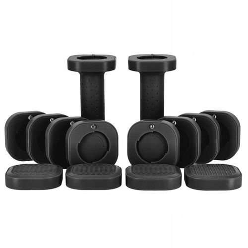 HANTELKI HANTLE CIĘŻARKI REWGULOWANE 4w1 ZESTAW DO ĆWICZEŃ FITNESS 2x2,27kg na Arena.pl