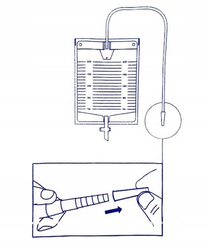 Worek Medyczny Do Zbiórki Moczu Sterylny Z Zaworem T 2L 90cm 30 Sztuk Zarys na Arena.pl