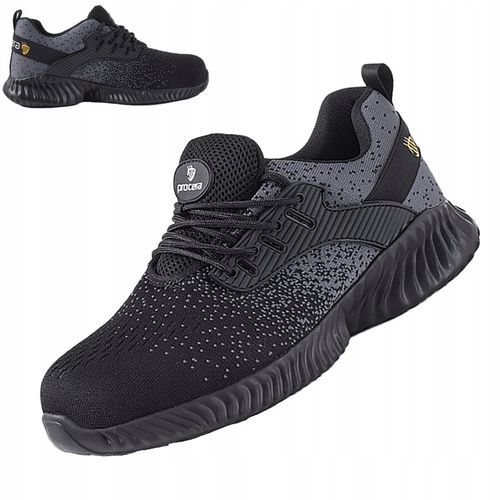 Buty robocze męskie półbuty LEKKIE OCHRONNE BHP S1 SPORTOWE z noskiem r.40 na Arena.pl