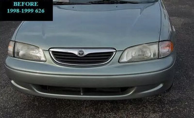 98-99 MAZDA 626 - LIstwy chrom grill chromowan zdjęcie 1