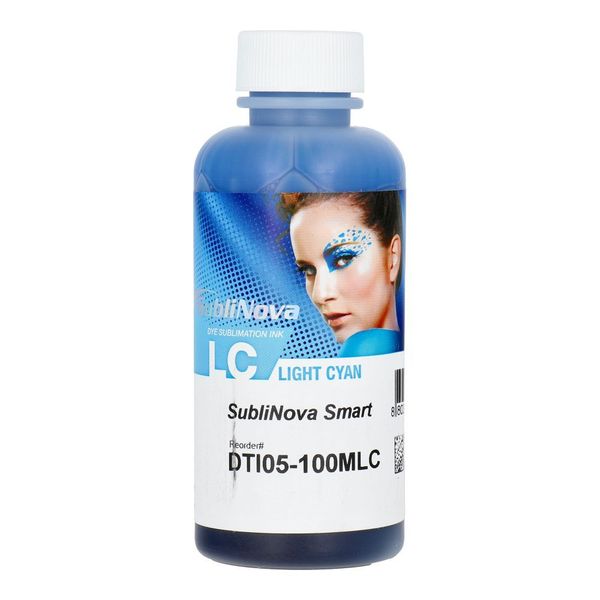 Tusz do sublimacji SUBLINOVA smart - light CYAN - 100 ml zdjęcie 1