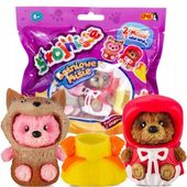 MISIE STROJNISIE BAŚNIOWE MISIE DWA MISIE STROJE CZERWONY KAPTUREK WILK