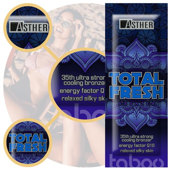 Asther Total Fresh X35 Bronzer Z Efektem Chłodzenia 15ml zdjęcie 3