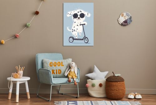 Obraz 60x90cm Wzory dla Dzieci, Dziewczynki i Chłopca - Psiecko na Arena.pl