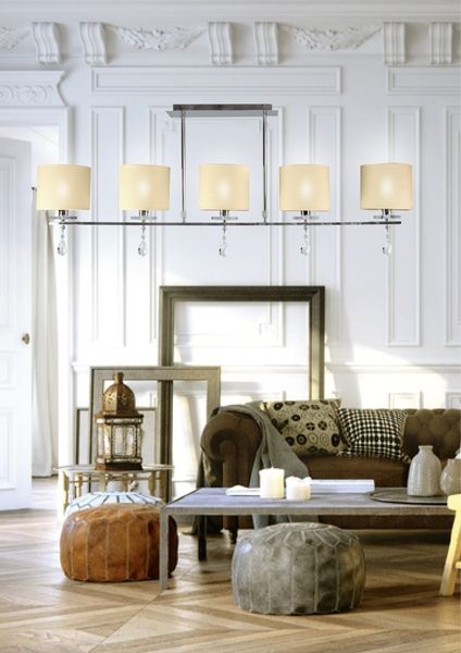 Estera ampla 5x40W E14 chrom zdjęcie 2