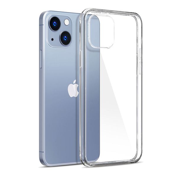 Silikonowe etui na Apple iPhone 15 Plus - 3mk Clear Case zdjęcie 4