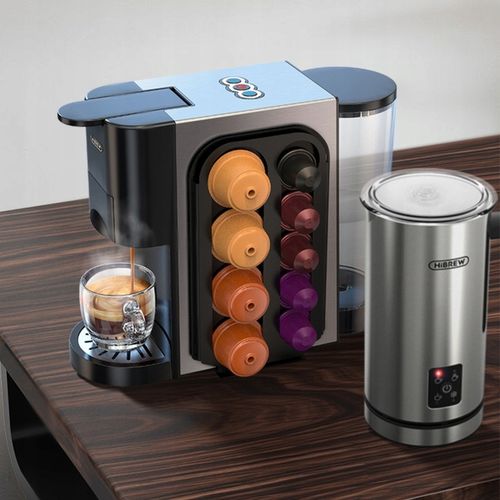 Ekspres Kapsułkowy do Kawy Ciśnienie 19 bar Moc 1450 W 5w1 na Arena.pl