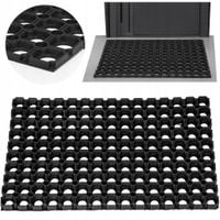WYCIERACZKA POD DRZWI MATA AŻUROWA GUMOWA ZEWNĘTRZNA GRUBA 18MM 50X100CM