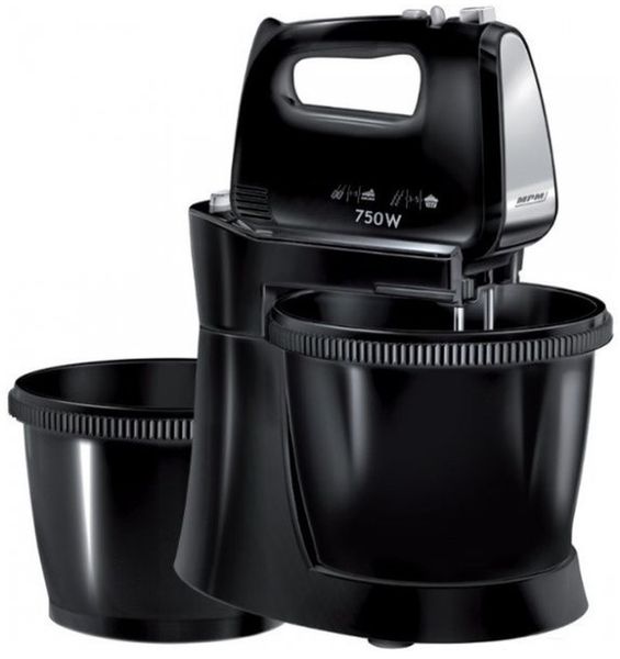 Mikser MPM MMR-22Z/C 750W 5 prędkości Funkcja Turbo 2 misy o pojemności 3l zdjęcie 6