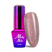 Lakier hybrydowy LED/UV Gel Polish Molly Nails Shocking Shine Nr 687 8g