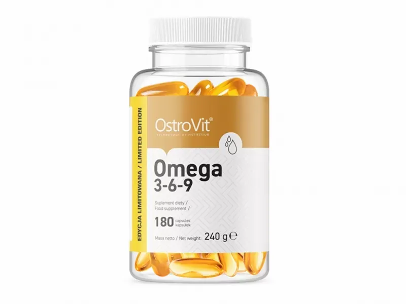 Omega 3-6-9 180 Kaps. Ostrovit zdjęcie 1