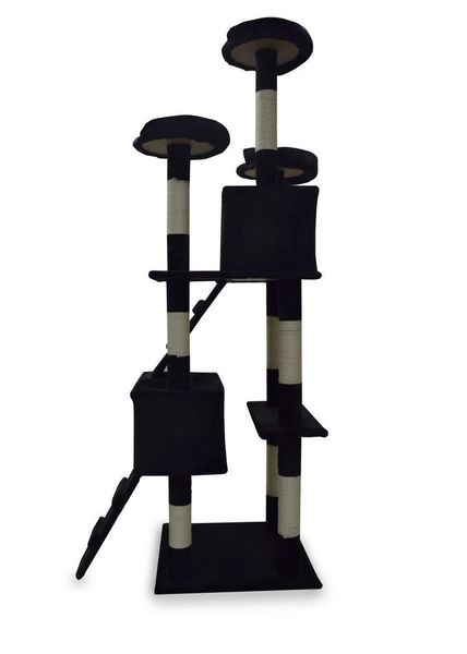 16649 Drapak domek legowisko dla kota kotów słupki sizalowe XL 170cm zdjęcie 2