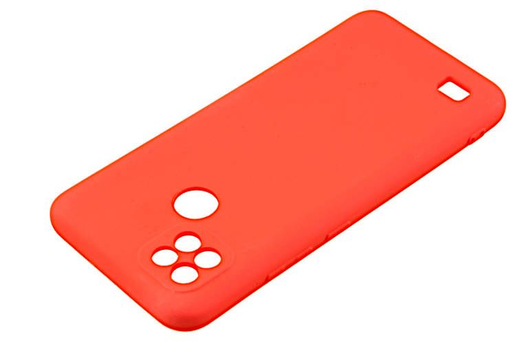 Etui silikonowe Tint do Realme C21 czerwony zdjęcie 2