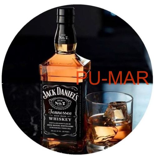 Opłatek na tort Urodziny Jack Daniels Whisky Drink Kieliszek Tekst Gratis na Arena.pl