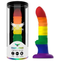 mythology colby pride m - silikonowy model anatomiczny z przyssawką
