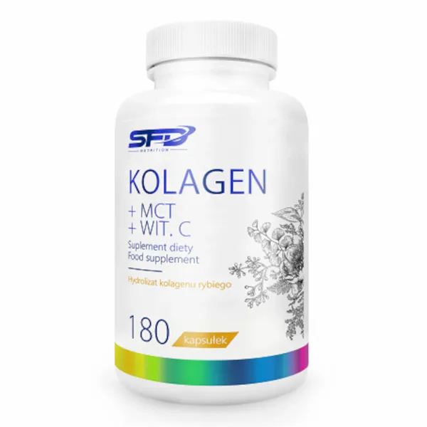Collagen + MCT + VIT C 180kap - SFD zdjęcie 1
