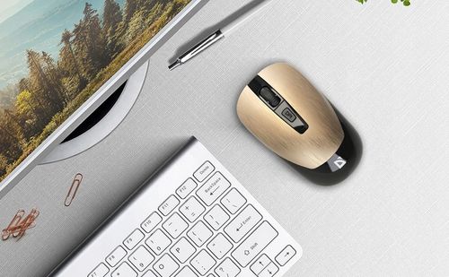 Myszka Bezprzewodowa Komputerowa Cichy Klik Mysz Optyczna Sensor PIXART na Arena.pl