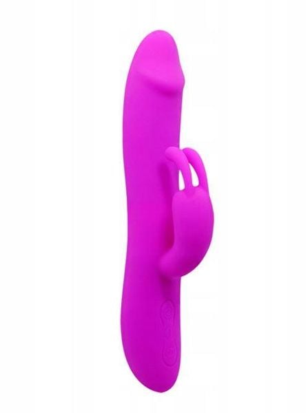 Wibrator Króliczek Ruch Posuwisty 2X7 Trybów 20Cm zdjęcie 5